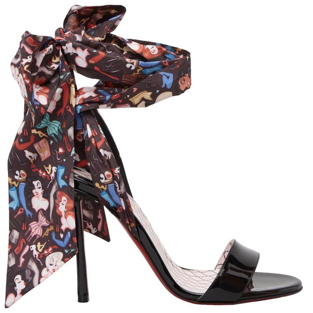 Fetish Du Desert Ribbon 100mm pin up Doctor Bored Sandals E511